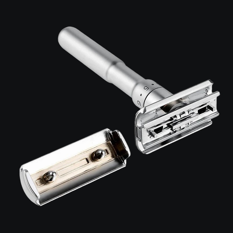 Adjustable Safety Razor Double Edge Stainless Steel Blades Professional
